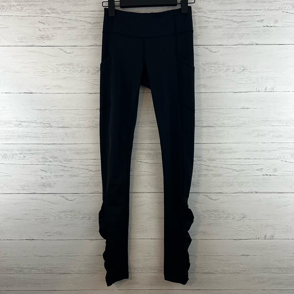 Lululemon Full Length Media Pocket High Rise Leggings Size 2
